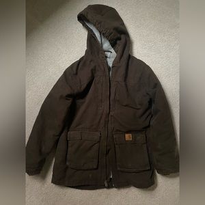 Sherpa lined carhartt jacket